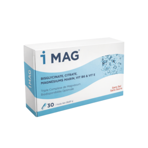 i MAG® – Complément Alimentaire au Magnésium Bisglycinate, Citrate et Marin